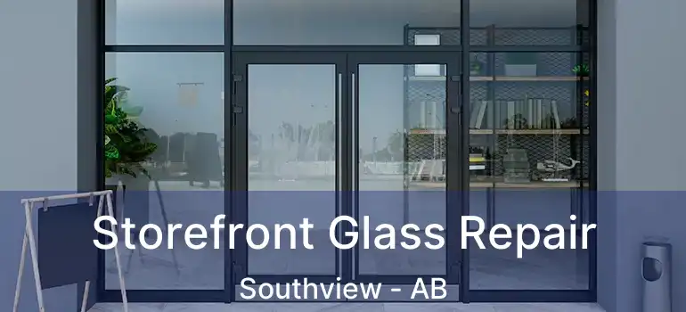  Storefront Glass Repair Southview - AB