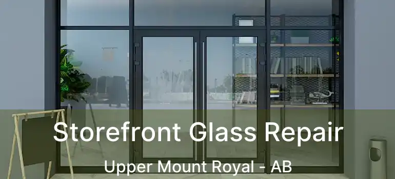  Storefront Glass Repair Upper Mount Royal - AB
