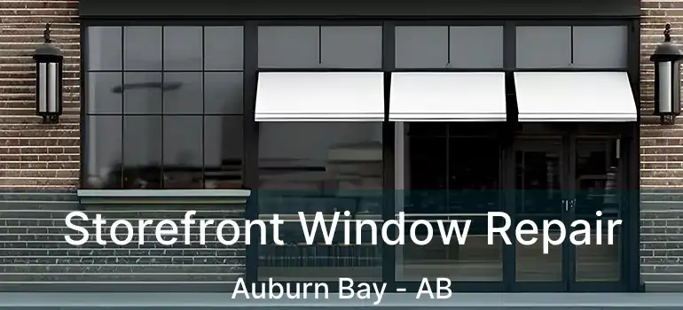  Storefront Window Repair Auburn Bay - AB