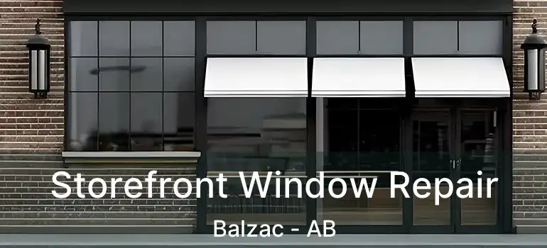  Storefront Window Repair Balzac - AB
