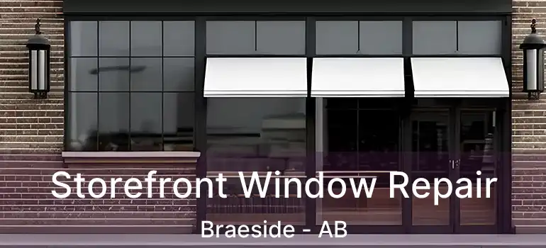  Storefront Window Repair Braeside - AB