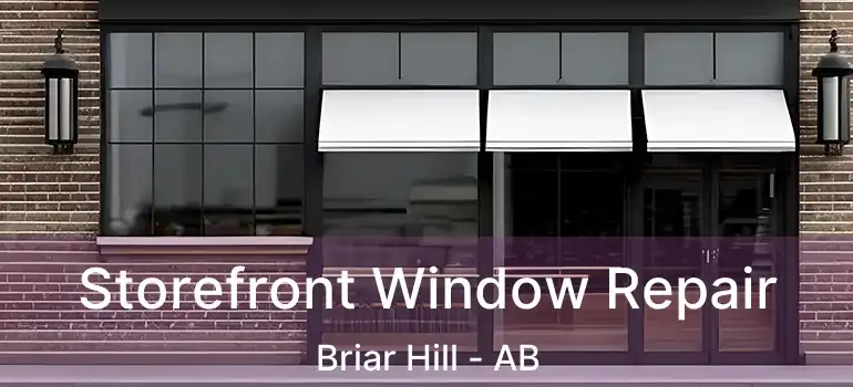  Storefront Window Repair Briar Hill - AB
