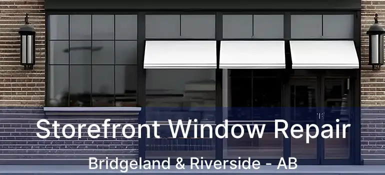  Storefront Window Repair Bridgeland & Riverside - AB