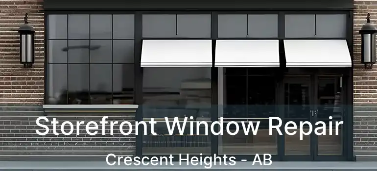  Storefront Window Repair Crescent Heights - AB