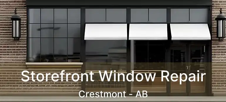  Storefront Window Repair Crestmont - AB