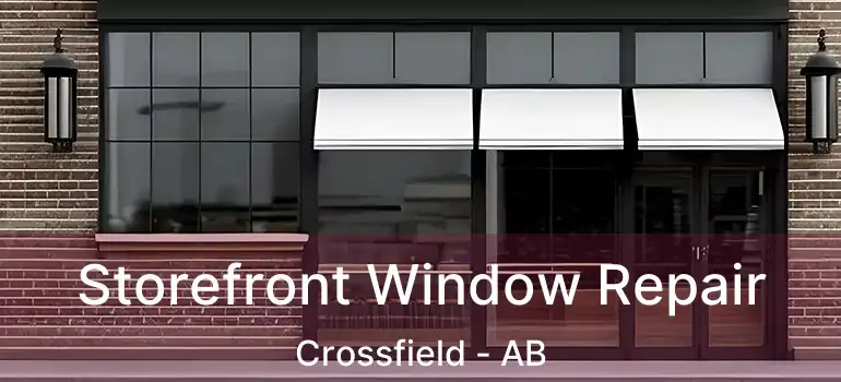  Storefront Window Repair Crossfield - AB