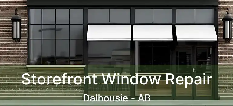  Storefront Window Repair Dalhousie - AB