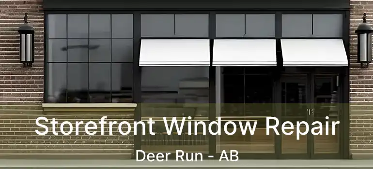  Storefront Window Repair Deer Run - AB