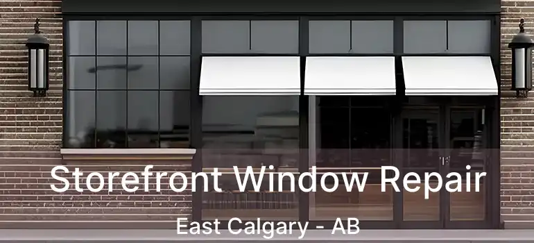  Storefront Window Repair East Calgary - AB
