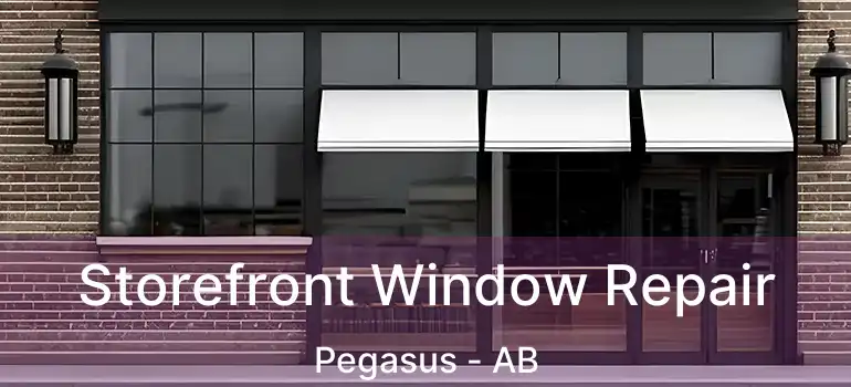  Storefront Window Repair Pegasus - AB