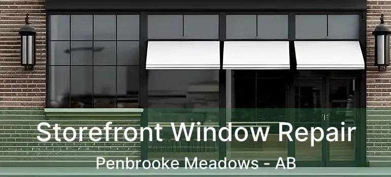  Storefront Window Repair Penbrooke Meadows - AB