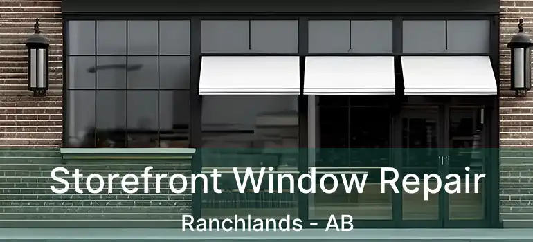  Storefront Window Repair Ranchlands - AB