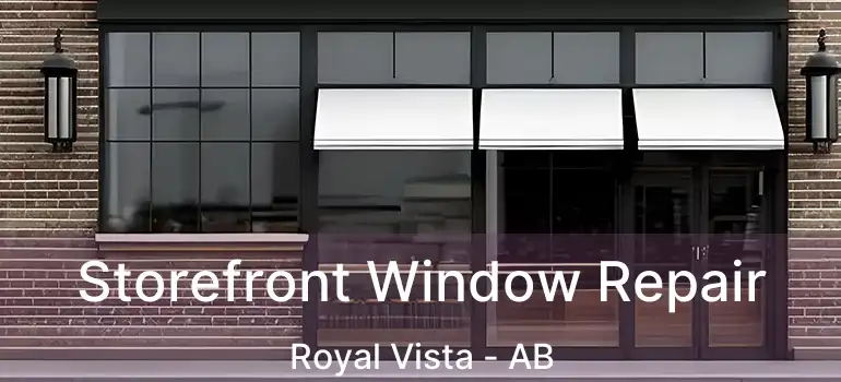  Storefront Window Repair Royal Vista - AB