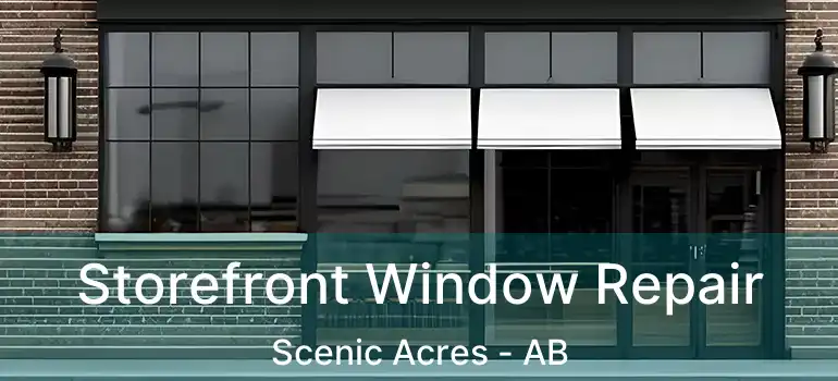  Storefront Window Repair Scenic Acres - AB
