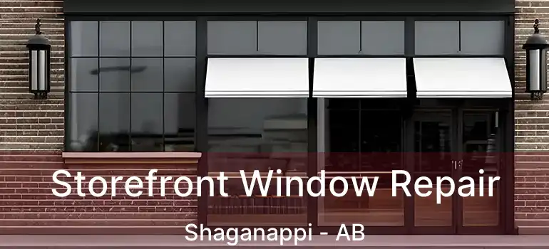  Storefront Window Repair Shaganappi - AB