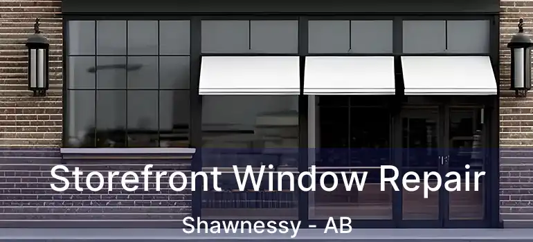  Storefront Window Repair Shawnessy - AB