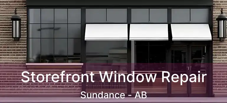  Storefront Window Repair Sundance - AB