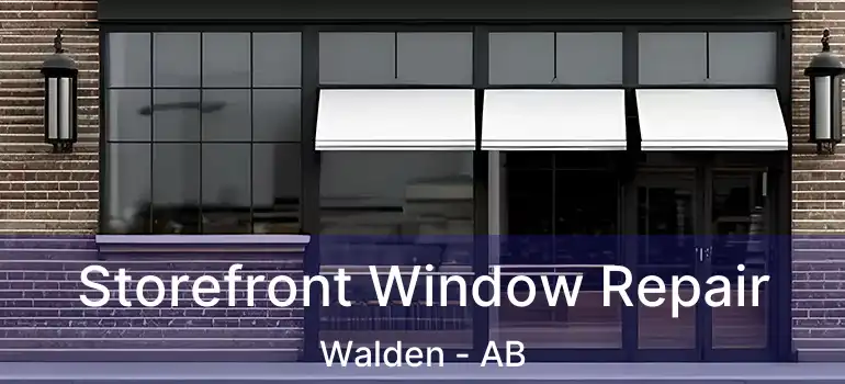  Storefront Window Repair Walden - AB