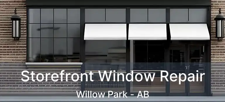  Storefront Window Repair Willow Park - AB