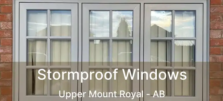 Stormproof Windows Upper Mount Royal - AB