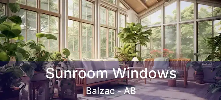 Sunroom Windows Balzac - AB