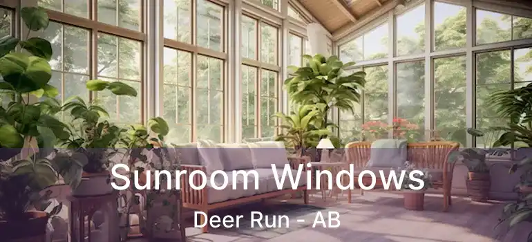  Sunroom Windows Deer Run - AB