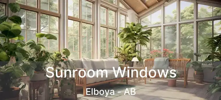  Sunroom Windows Elboya - AB