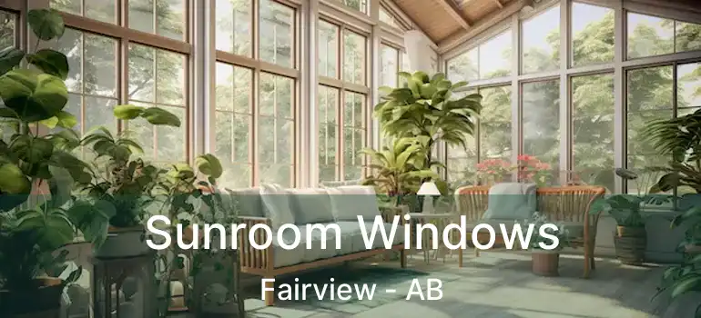 Sunroom Windows Fairview - AB