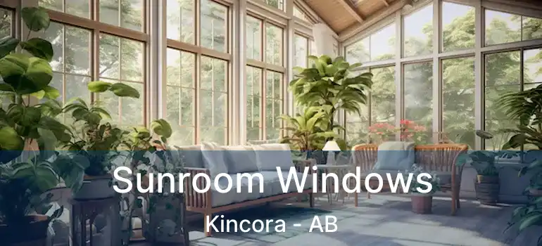  Sunroom Windows Kincora - AB