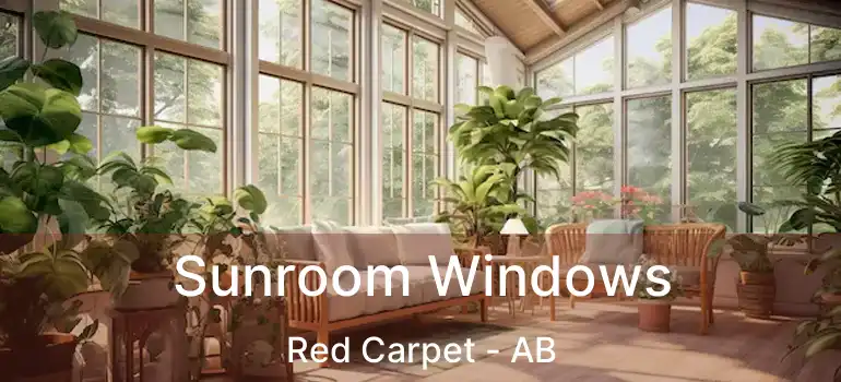  Sunroom Windows Red Carpet - AB