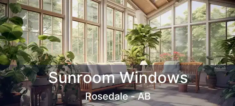  Sunroom Windows Rosedale - AB