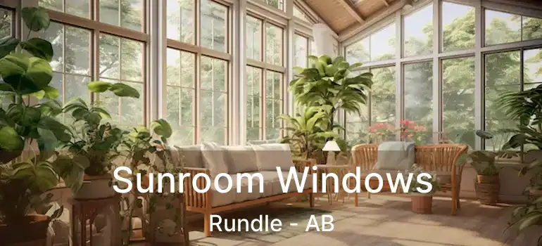  Sunroom Windows Rundle - AB