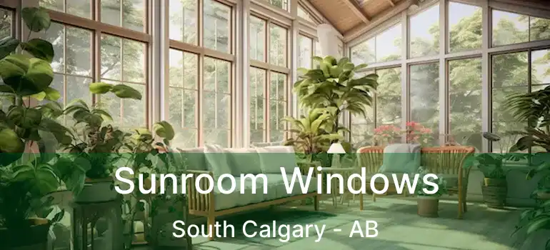  Sunroom Windows South Calgary - AB