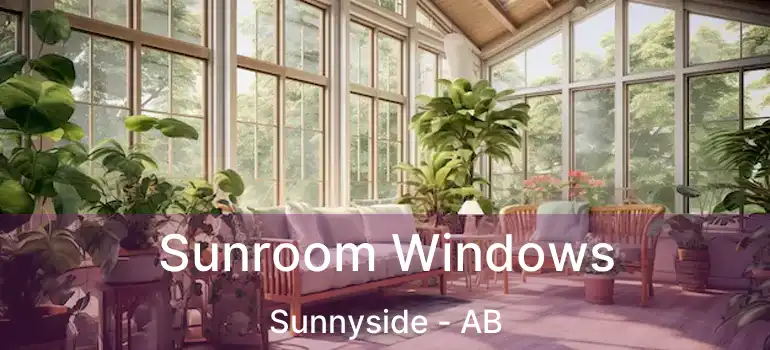  Sunroom Windows Sunnyside - AB