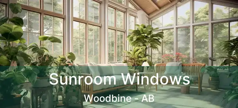  Sunroom Windows Woodbine - AB