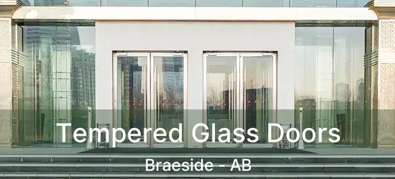  Tempered Glass Doors Braeside - AB