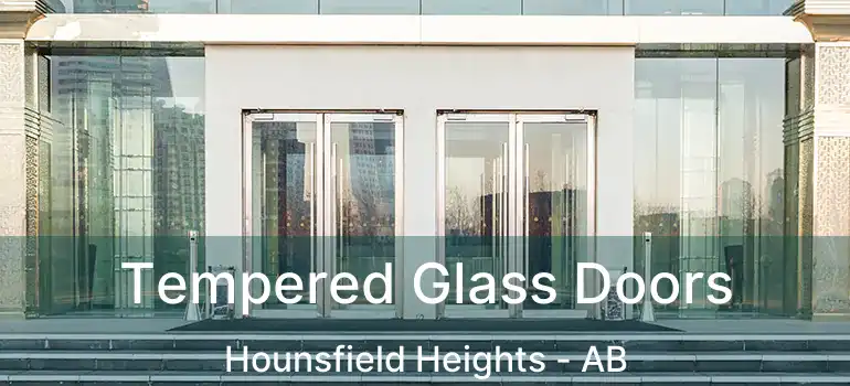  Tempered Glass Doors Hounsfield Heights - AB