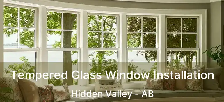  Tempered Glass Window Installation Hidden Valley - AB