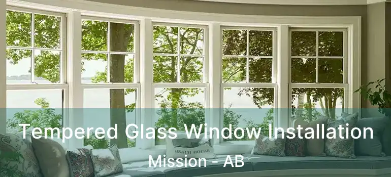  Tempered Glass Window Installation Mission - AB