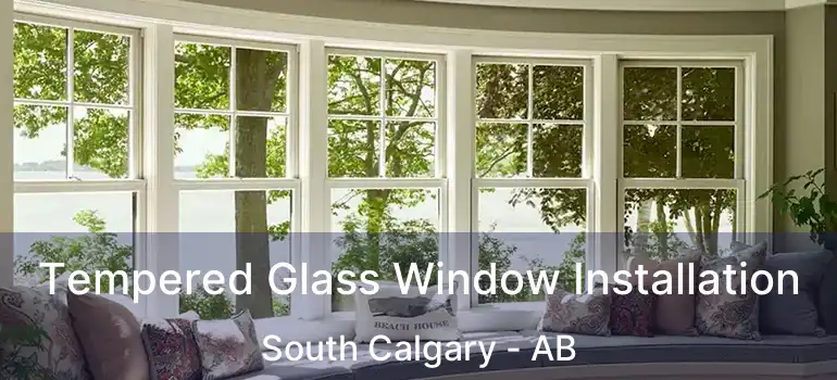  Tempered Glass Window Installation South Calgary - AB