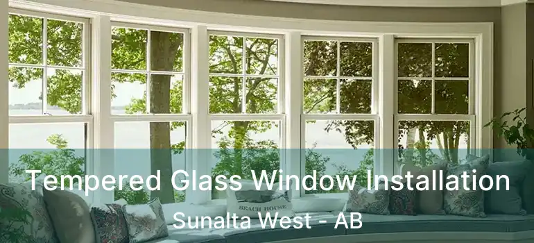  Tempered Glass Window Installation Sunalta West - AB