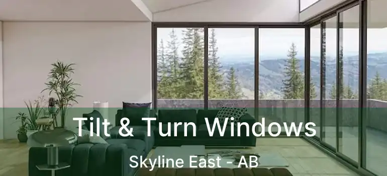  Tilt & Turn Windows Skyline East - AB
