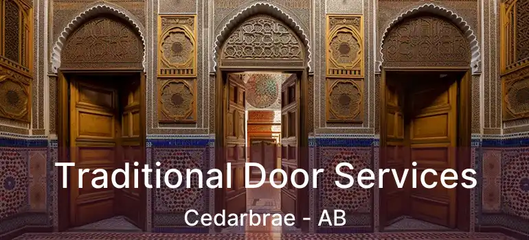  Traditional Door Services Cedarbrae - AB