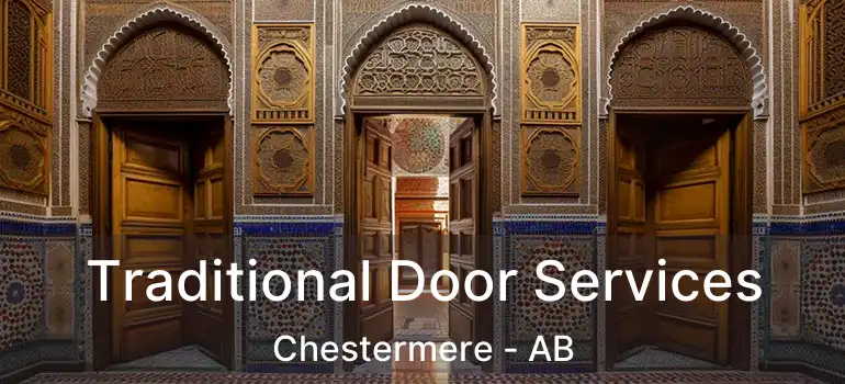  Traditional Door Services Chestermere - AB