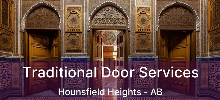 Traditional Door Services Hounsfield Heights - AB