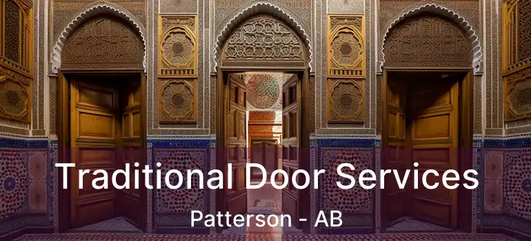  Traditional Door Services Patterson - AB