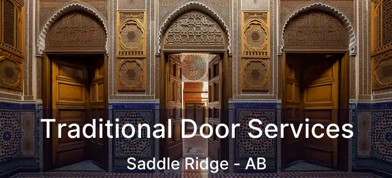  Traditional Door Services Saddle Ridge - AB