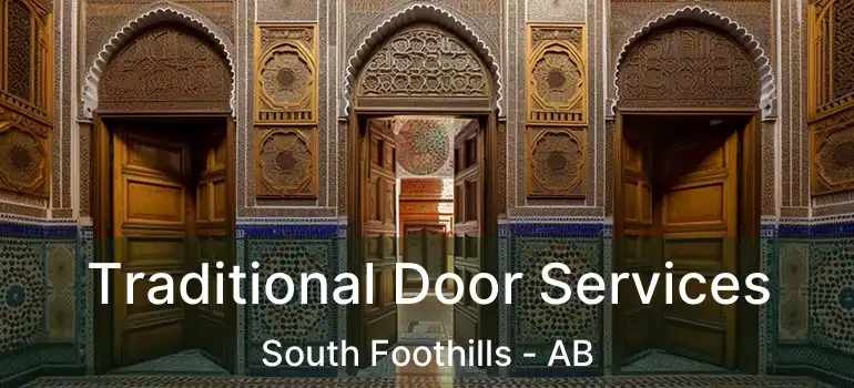  Traditional Door Services South Foothills - AB