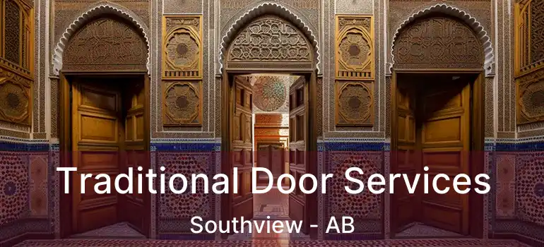  Traditional Door Services Southview - AB