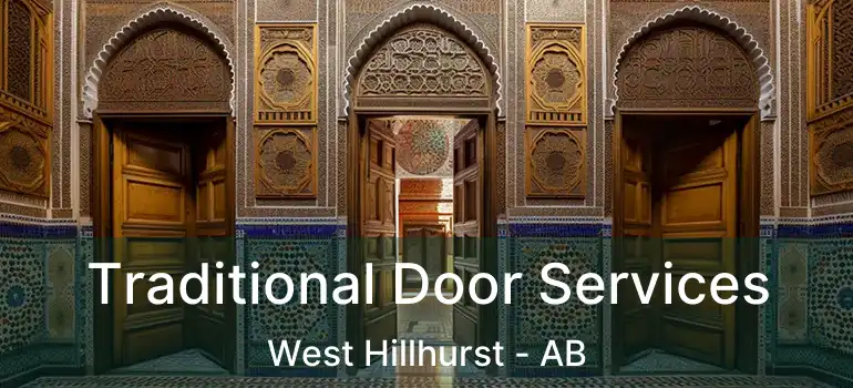  Traditional Door Services West Hillhurst - AB